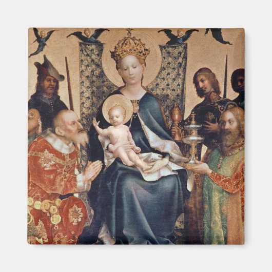 Verehrung des Altarbildes von Magi Magnet (Vorne)