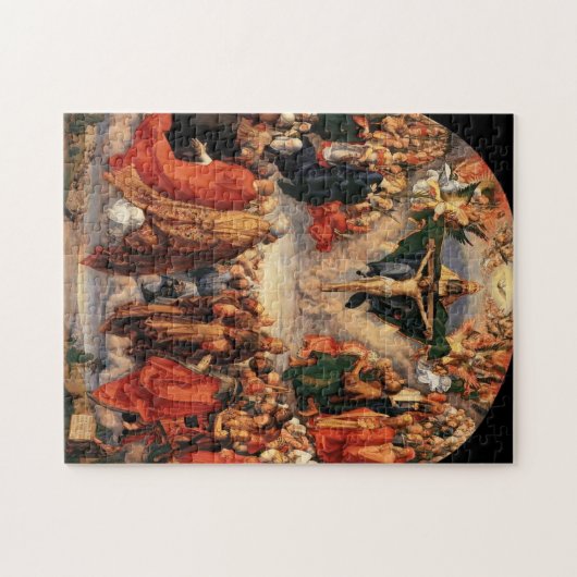 Verehrung des Holy Trinity Puzzle (Horizontal)