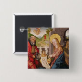 Verehrung des Kindes Button (Vorne & Hinten)