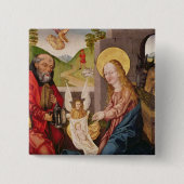 Verehrung des Kindes Button (Vorderseite)