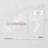 Verehrung des Kindes durch Fra Filippo Lippi Postkarte (Rückseite)