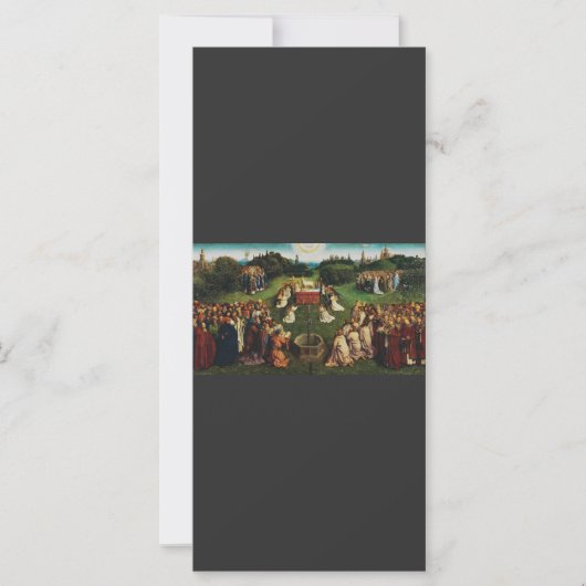 Verehrung des Lamms durch Jan van Eyck (Vorderseite)