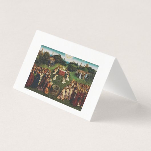Verehrung des Lamms durch Jan van Eyck (Vorderseite)