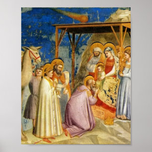 Verehrung des Magi 1305 Giotto Poster