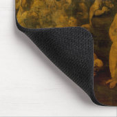 Verehrung des Magi Leonardo da Vinci Mousepad (Ecke)