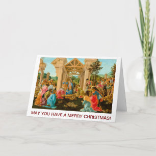 Verehrung des Magi Sandro Botticelli 1478-1482 Karte