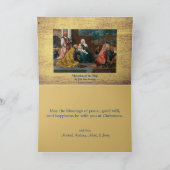 Verehrung des Magi - van Schotten Karte (Innenseite)