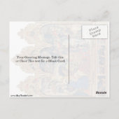 Verehrung des Magis durch Gentile Da Fabriano Postkarte (Rückseite)