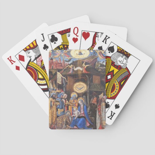 Verehrung des Magis Spielkarten (Rückseite)