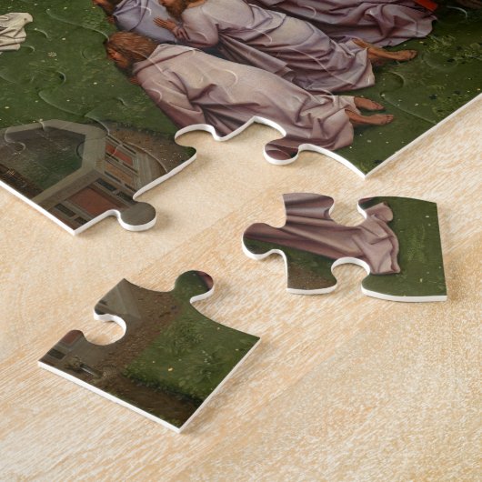 Verehrung des Mystischen Lamms, Das Gent-Altarpiec Puzzle (Seite)