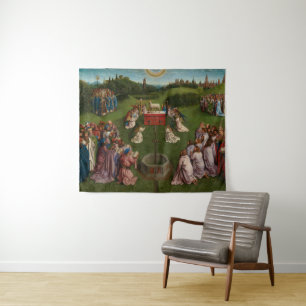 Verehrung des Mystischen Lamms, Das Gent-Altarpiec Wandteppich