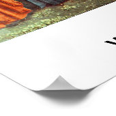 Verehrung des mystischen Lamms durch Hubert Van Ey Poster (Ecke)