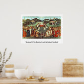 Verehrung des mystischen Lamms durch Hubert Van Ey Poster (Küche)