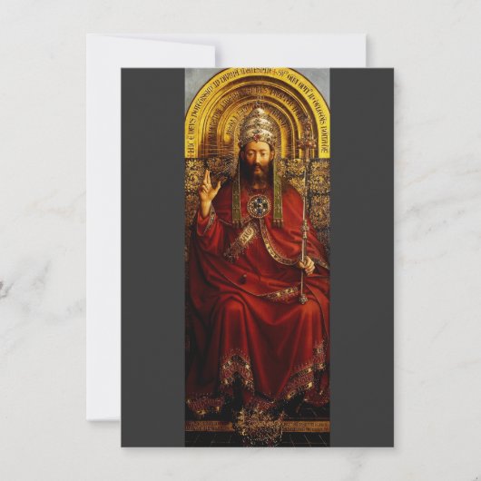 Verehrung des Mystischen Lamms durch Jan van Eyck (Vorderseite)