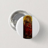 Verehrung des Mystischen Lamms durch Jan van Eyck Button (Vorne & Hinten)