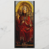 Verehrung des Mystischen Lamms durch Jan van Eyck Programm (Vorderseite)