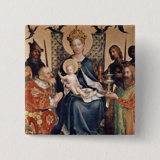Verehrung des Weisen Altarpiece Button (Vorderseite)