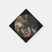 Verehrung von Hirten Serviette (Ecke)