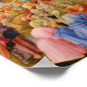 Verehrung von Magi Poster (Ecke)