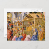 Verehrung von Magi Postkarte (Vorne/Hinten)