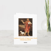 Verehrung zur Auferstehungscollage Feiertagskarte (Rückseite)