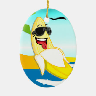 Verein-Bananen - offizielle Waren Keramikornament