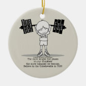 Verein BITUB- balanciert Keramikornament (Vorne)