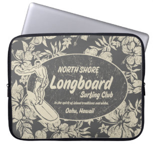 Verein, der hawaiischen NeoprenWetsuit surft Laptopschutzhülle