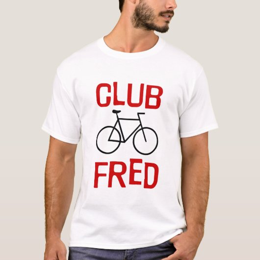Verein-Fred-Fahrrad-T - Shirt (Vorderseite)