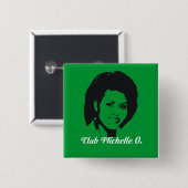 Verein Michelle O. Button, Kelly-Grün Button (Vorne & Hinten)