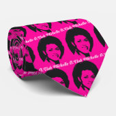 Verein Michelle O. Patterned Tie, im heißen Rosa Krawatte (Gerollt)