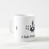 Verein-Präsident Mug Kaffeetasse (Vorderseite Links)