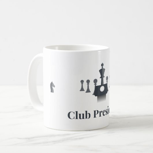 Verein-Präsident Mug Kaffeetasse (Vorderseite Links)