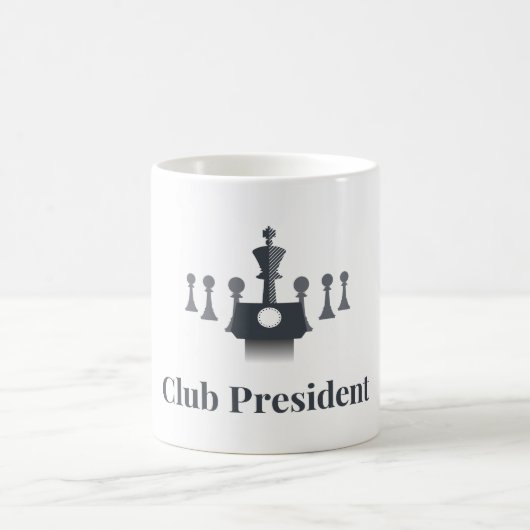 Verein-Präsident Mug Kaffeetasse (Mittel)