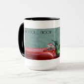 Verein-roter Tassen-Entwurf #333 Tasse (Vorderseite Links)