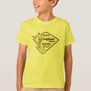 Verein-scherzt surfendes Diamant-Logo T-Shirt