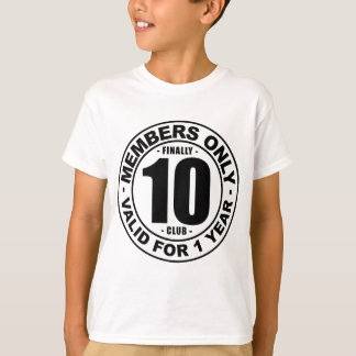 Verein schließlich 10 T-Shirt