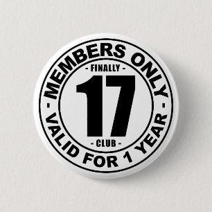 Verein schließlich 17 button