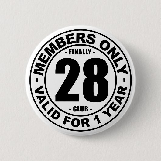 Verein schließlich 28 button (Vorderseite)