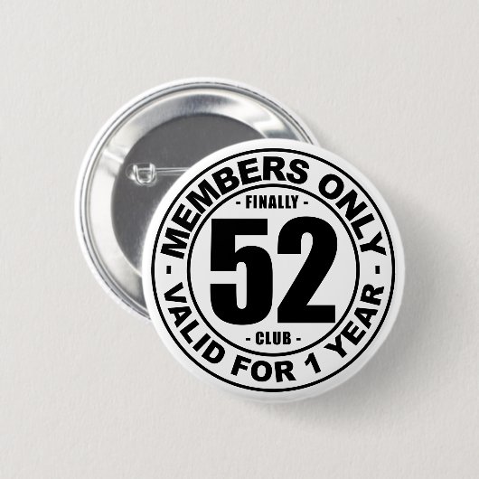 Verein schließlich 52 button (Vorne & Hinten)