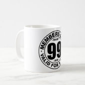 Verein schließlich 99 kaffeetasse (Vorderseite Links)