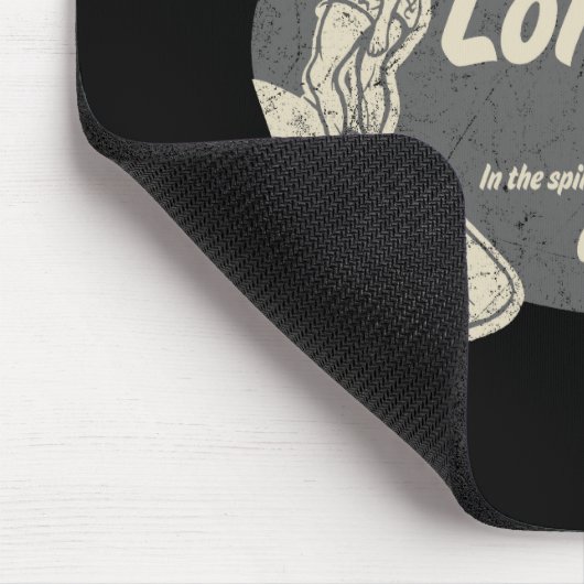 Verein-surfendes Logo Mousepad (Ecke)