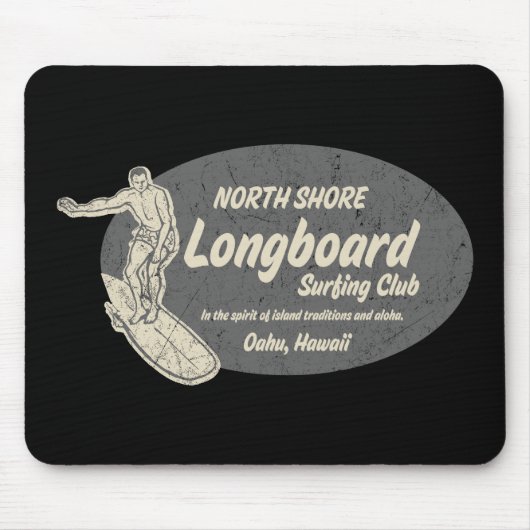 Verein-surfendes Logo Mousepad (Vorne)