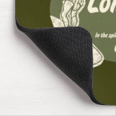 Verein-surfendes Logo Mousepad (Ecke)