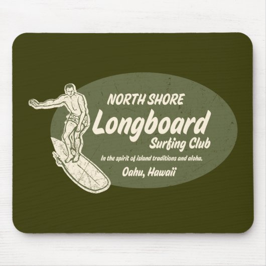 Verein-surfendes Logo Mousepad (Vorne)