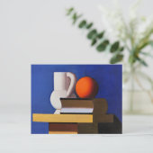 Vereinbarung mit weißem Jug, Orange, Buch Postkarte (Stehend Vorderseite)