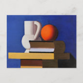 Vereinbarung mit weißem Jug, Orange, Buch Postkarte (Vorderseite)