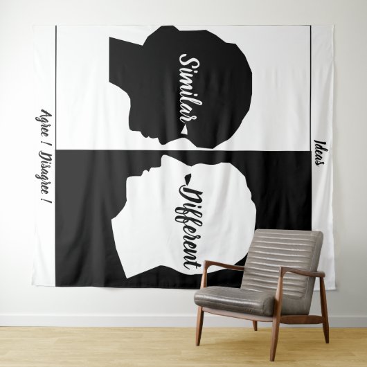 Vereinbarung Wandteppich (Beispiel (Horizontal))