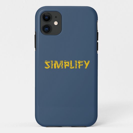 vereinfachen Case-Mate iPhone hülle (Rückseite)