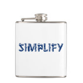 vereinfachen flachmann (Vorderseite)